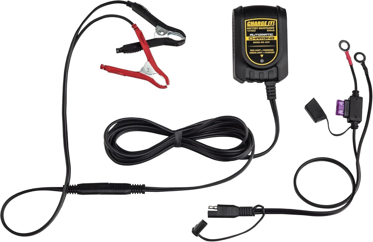 imageClore Automotive CHARGE IT 4501 12 Volt 800mA Battery Maintainer800mA