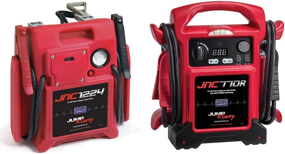 imageClore Automotive JumpNCarry JNC1224 34001700 Peak Amp 1224V Jump Starter3400 Amp 1224V