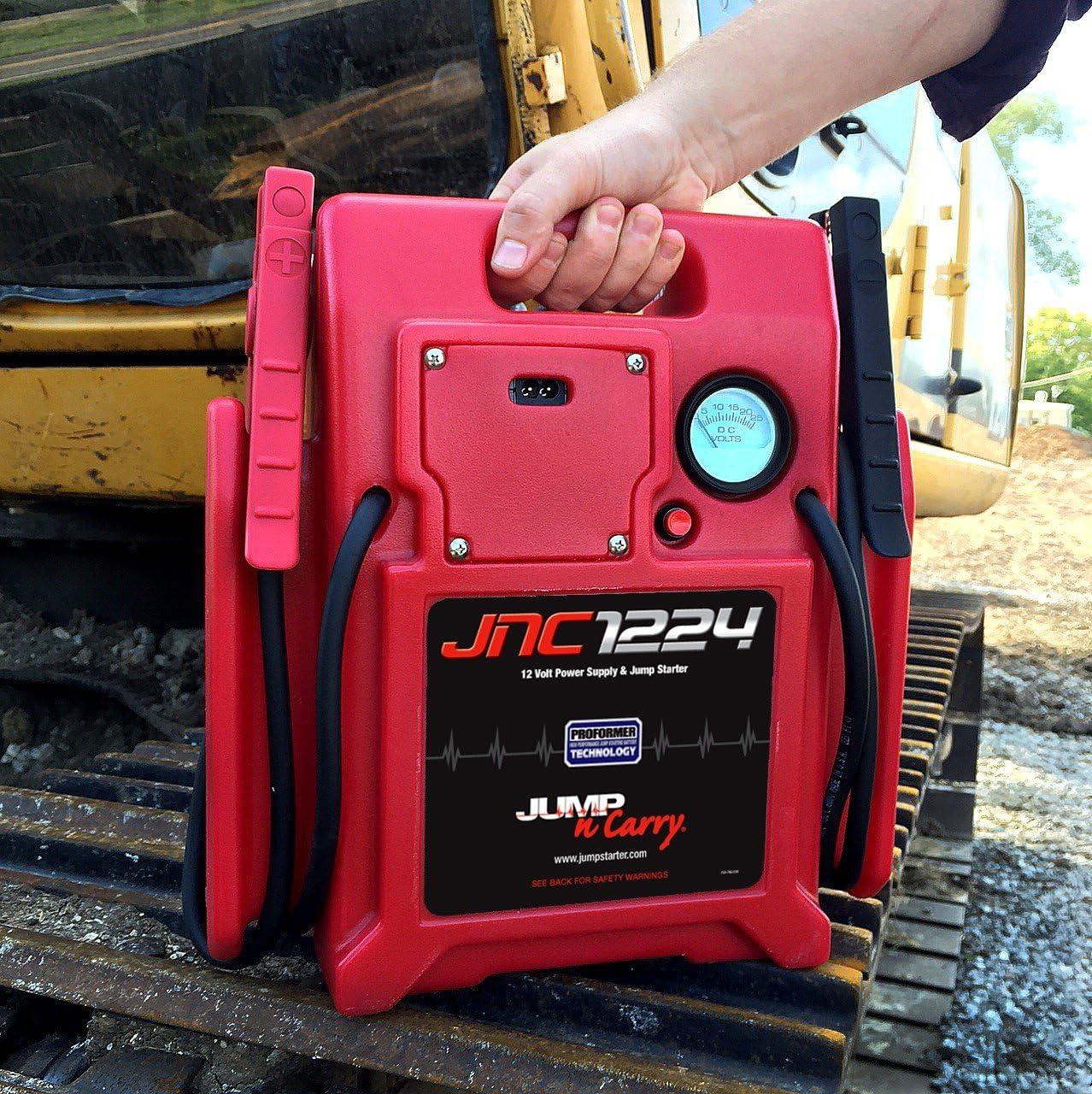 imageClore Automotive JumpNCarry JNC1224 34001700 Peak Amp 1224V Jump Starter3400 Amp 1224V
