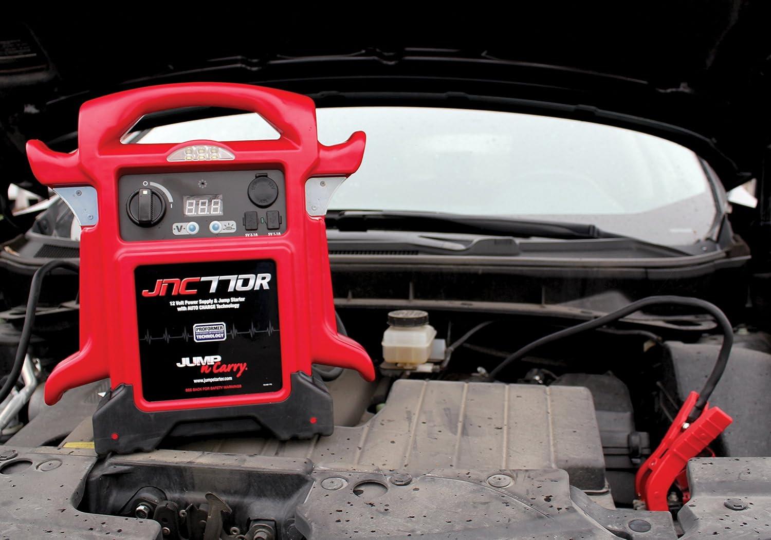 imageClore Automotive JumpNCarry JNC1224 34001700 Peak Amp 1224V Jump Starter3400 Amp 1224V