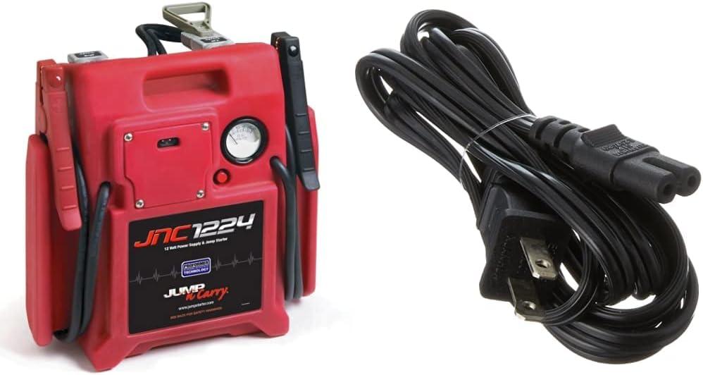 imageClore Automotive JumpNCarry JNC1224 34001700 Peak Amp 1224V Jump Starter3400 Amp 1224V