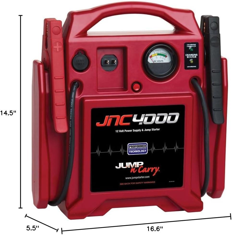 imageClore Automotive JumpNCarry JNC4000 1100 Peak Amp 12V Jump Starter