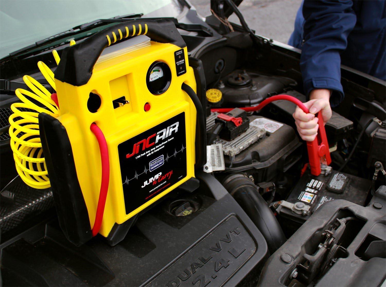 imageClore Automotive JumpNCarry JNCAIR 1700 Peak Amp Jump Starter with Air Compressor