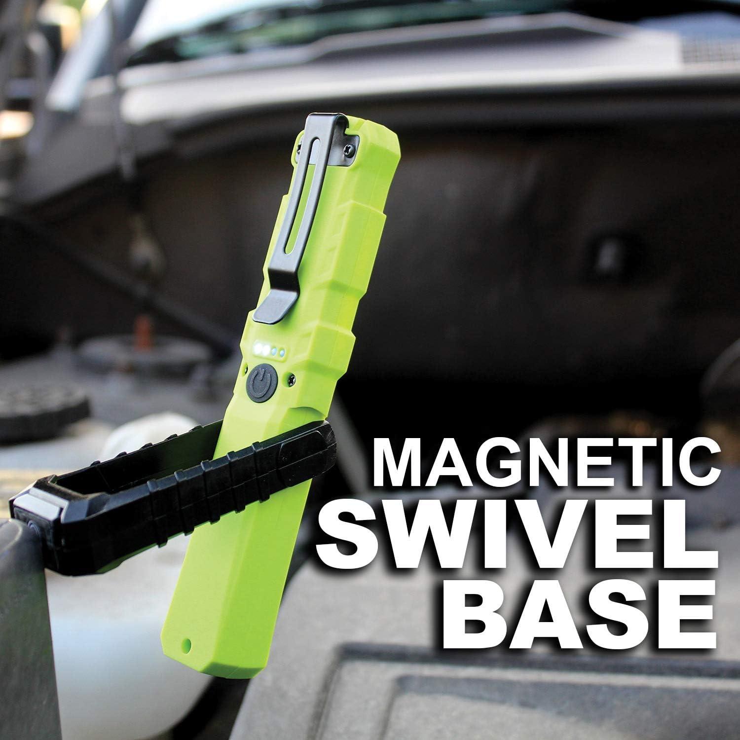 imageClore Automotive LightNCarry LNCMINI quotMANTISquot Rechargeable COB LED Work Light for Mechanics HVAC Technicians Plumbers Contractors