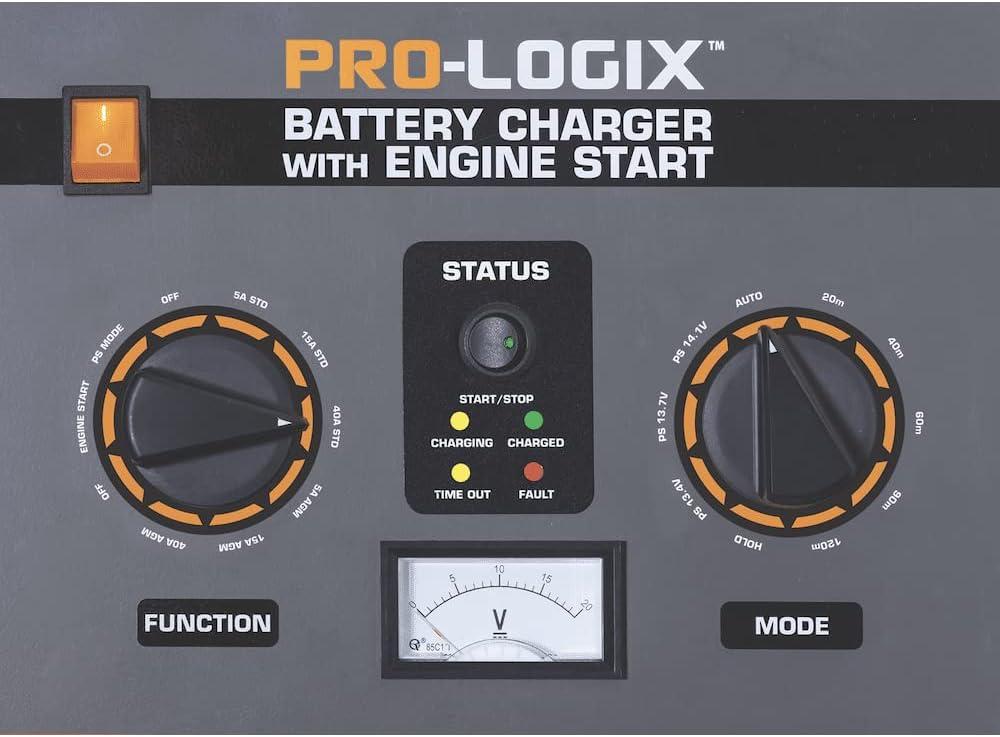 imageClore Automotive PL3740 12 Volt Intelligent Wheel Charger with Power Supply and Engine Start