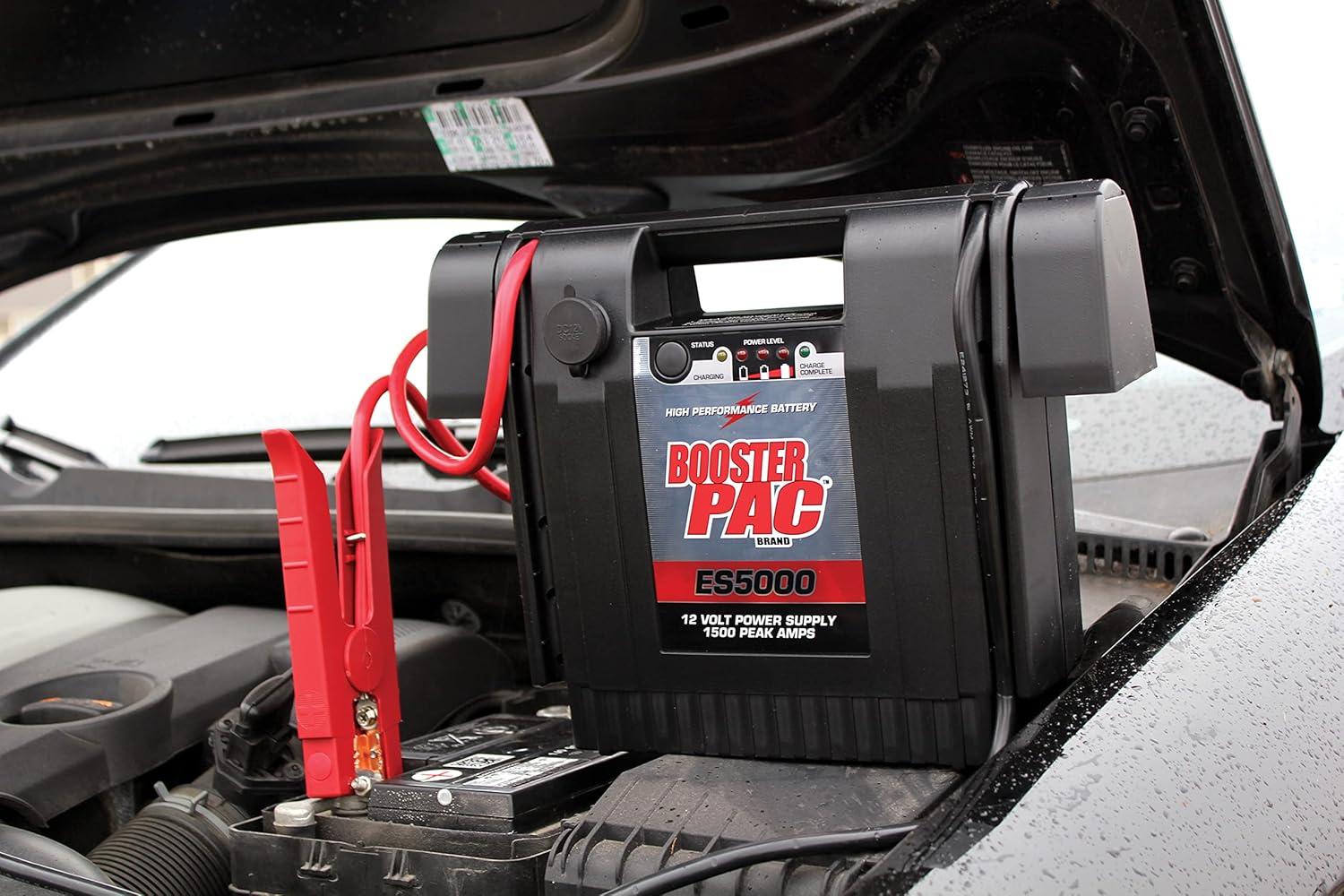 imageClore Automotive Truck PAC ES6000 3000 Peak Amp 12V Jump Starter1500 Amp