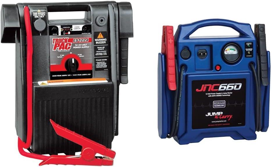 imageClore Automotive Truck PAC ES6000 3000 Peak Amp 12V Jump Starter3000 Amp 1224V