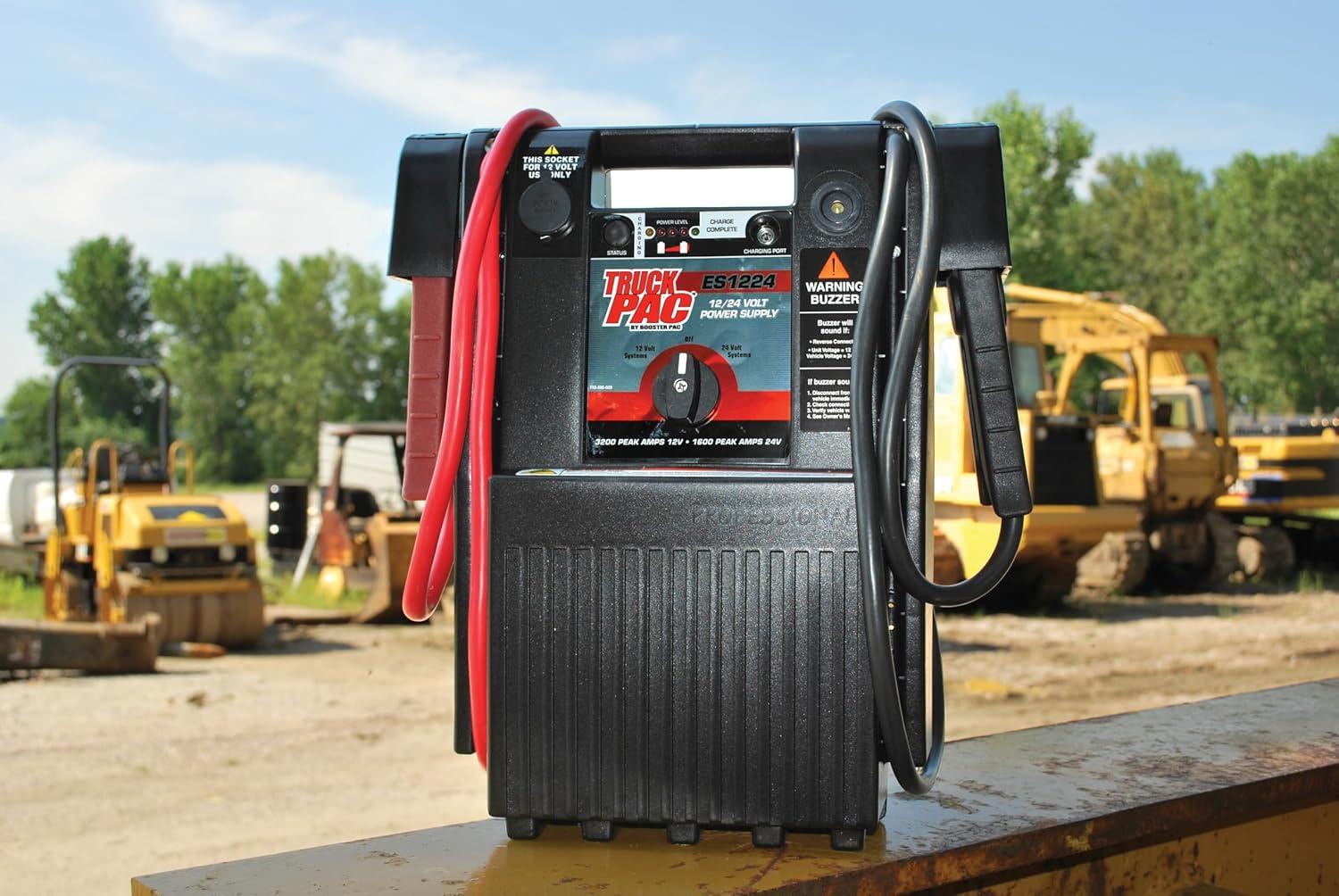 imageClore Automotive Truck PAC ES6000 3000 Peak Amp 12V Jump Starter3000 Amp 1224V