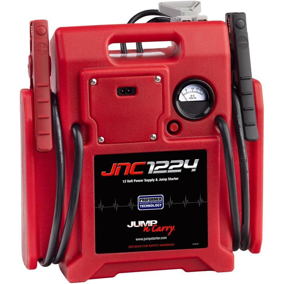 imageClore Automotive JumpNCarry JNC1224 34001700 Peak Amp 1224V Jump Starter3400 Amp 1224V