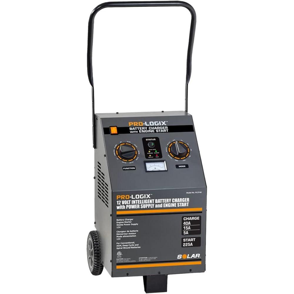 imageClore Automotive PL3740 12 Volt Intelligent Wheel Charger with Power Supply and Engine Start
