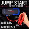imageClore Automotive JNC325 JumpNCarry 2000A 12 Volt Jump Starter for up to 80L Gasoline and 60L Diesel Engines2000A