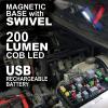 imageClore Automotive LightNCarry LNC1341 Rechargeable COB LED Work Light  300 Lumen200 Lumen
