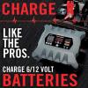imageClore Automotive PL2310 10Amp FullyAutomatic Smart Charger 6V and 12V Battery Charger Battery Maintainer and Stable Power Supply with Temperature Compensation