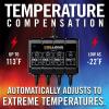 imageClore Automotive PL4020 ProLogix 4Bank 8Amp 2Amp Per Bank Fully Automatic Smart Charger 12V Battery Charger Battery Maintainer Desulfator with Temperature Compensation BlackBattery Maintainence Station  20 Amp