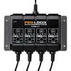 imageClore Automotive PL4020 ProLogix 4Bank 8Amp 2Amp Per Bank Fully Automatic Smart Charger 12V Battery Charger Battery Maintainer Desulfator with Temperature Compensation BlackBattery Maintainence Station  8 Amp