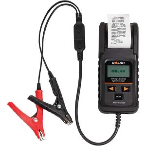 imageClore Automotive SOLAR BA327 202000 CCA Electronic Battery and System Tester with Printer One Size FactoryBA227